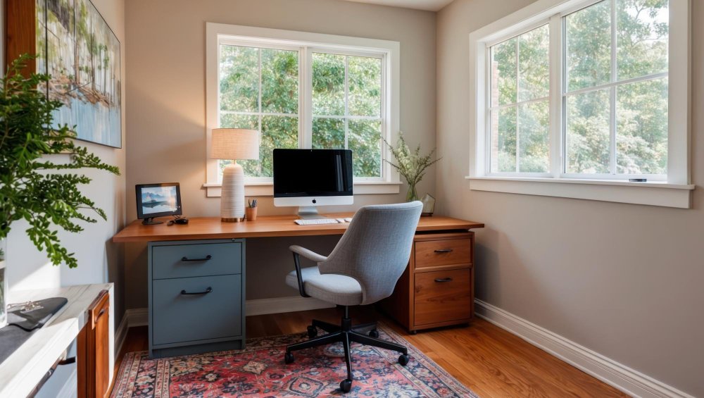 custom home office2 How to Design a Custom Home Office That’s Beautiful, Functional, and Built to Last