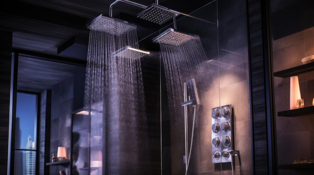 what material are showers made of